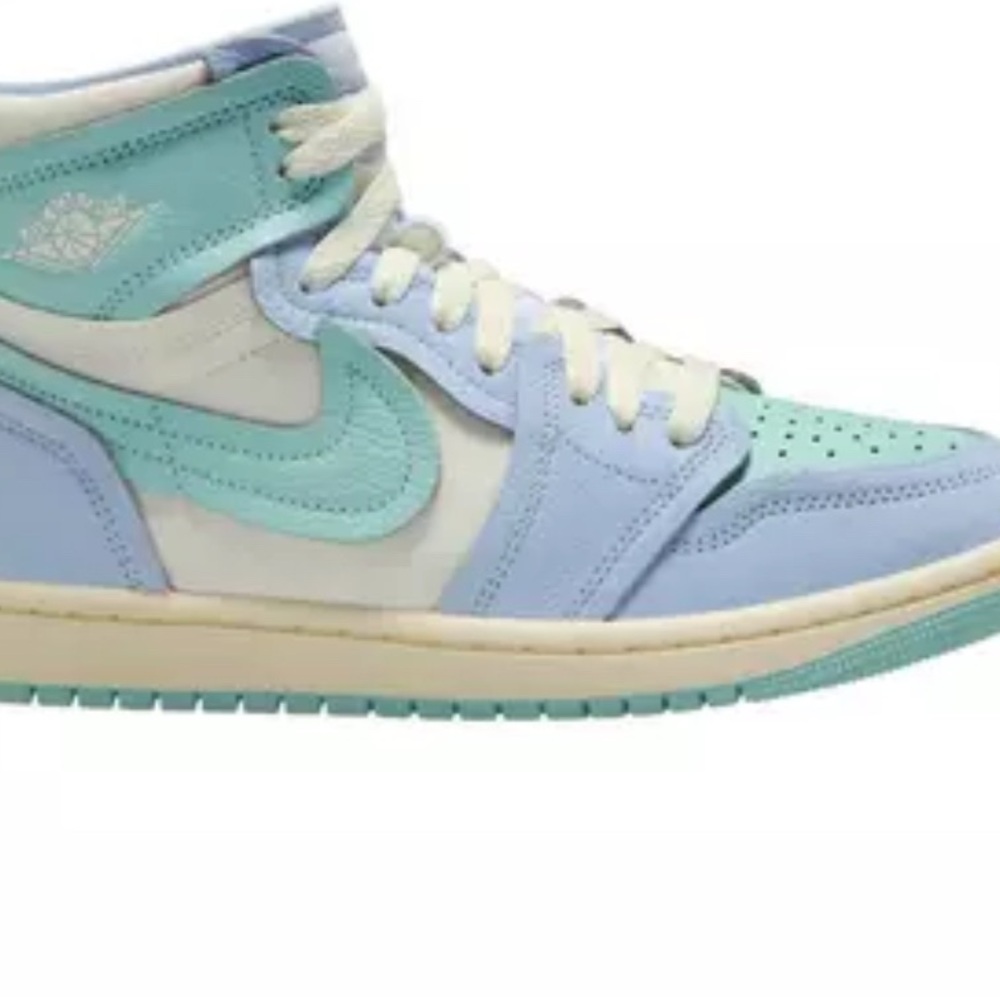 Jordan 1 High Method of Make "Hydrogen Blue/Sail/Light Dew" Women's Shoe